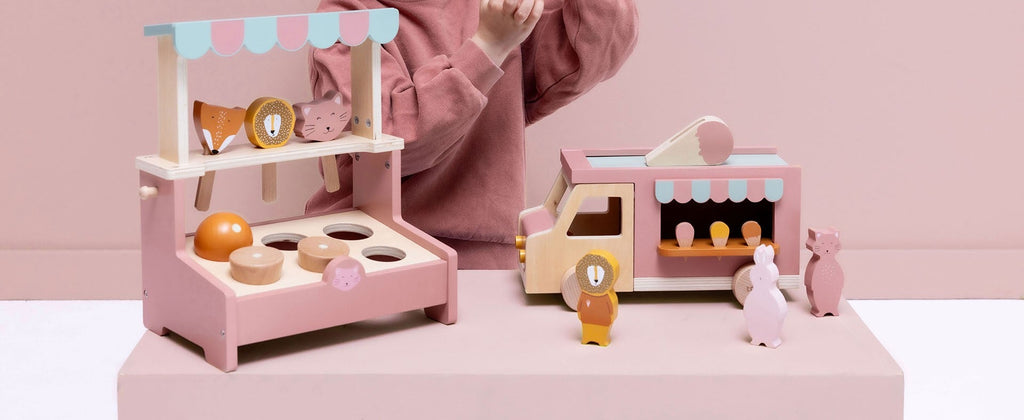 Wooden Ice Cream Truck